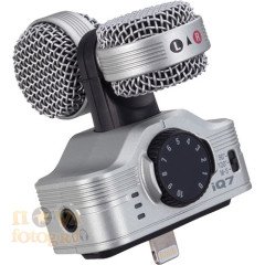 Zoom IQ7 Stereo Kayıt Mikrofonu iPhone/iPad/iPod Uyumlu