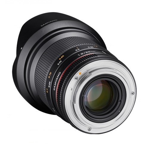 Samyang 20mm f/1.8 ED AS UMC Lens (Sony E)