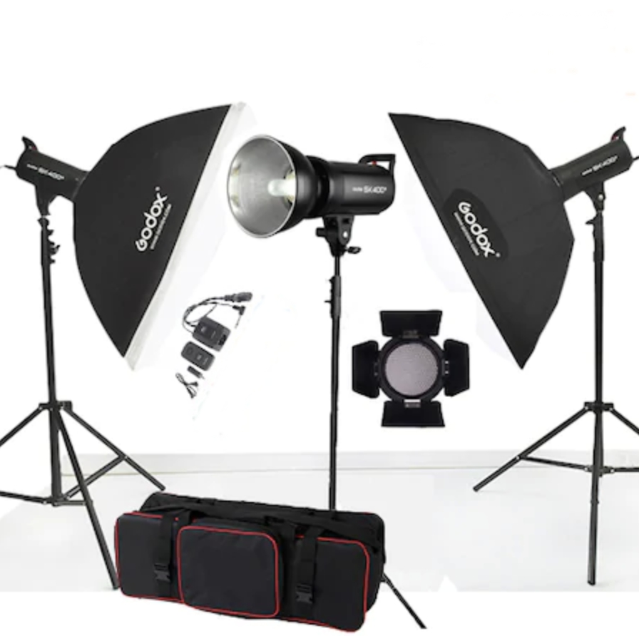 Godox SK400II 3’lü Paraflaş Kit (400Watt)