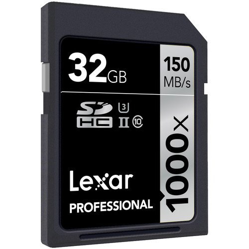Lexar 32GB 1000X SDHC UHS-II Profesyonel Hafıza Kartı (2’li Paket)