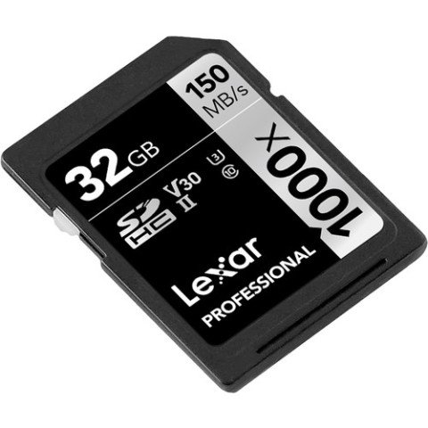 Lexar 32GB Professional 1000x UHS-II SDHC Hafıza Kartı