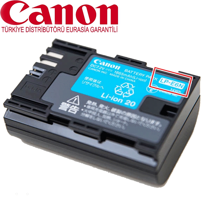 Canon EOS 5DS R Orjinal Pili - LP-E6N Li-Ion Batarya