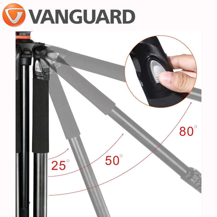 Vanguard Abeo Pro 283CGH Carbon Fiber Tripod