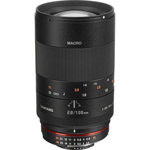 Samyang 100mm f/2.8 ED UMC Macro Lens (Nikon F)