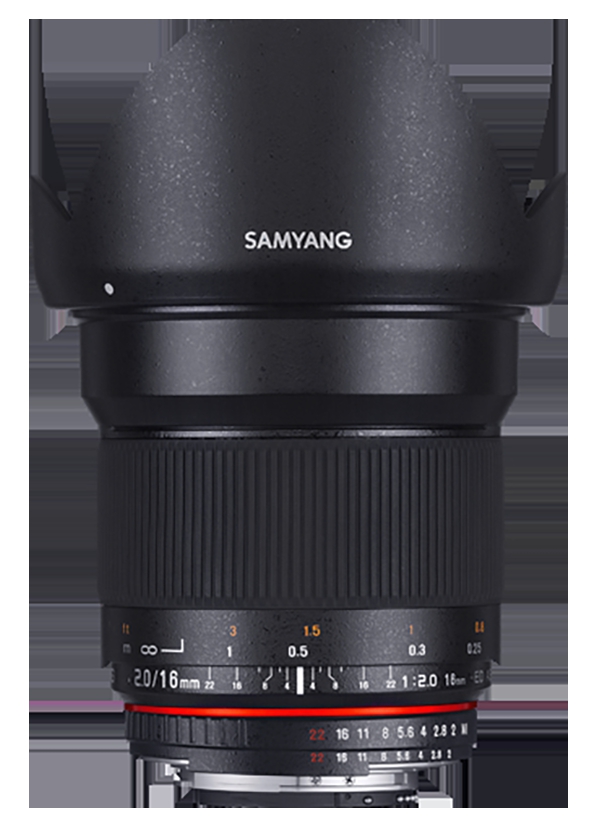 Samyang 16mm f/2.0 ED AS UMC CS Lens (Nikon)