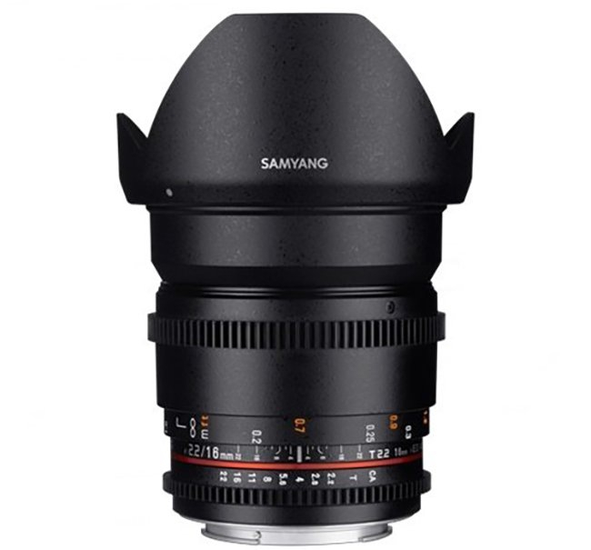 Samyang 16mm T2.2 Cine Lens (Nikon F)