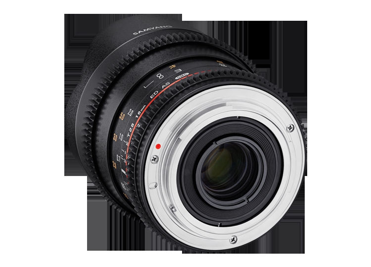 Samyang 16mm T2.6 ED AS UMC Cine Lens (Canon EF)
