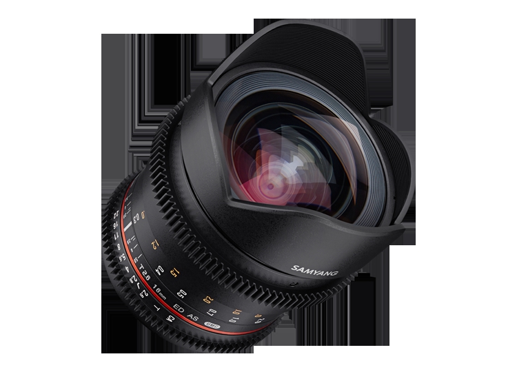 Samyang 16mm T2.6 ED AS UMC Cine Lens (Nikon F)