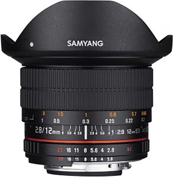 Samyang 12mm f/2.8 Fisheye Lens (Canon EF)