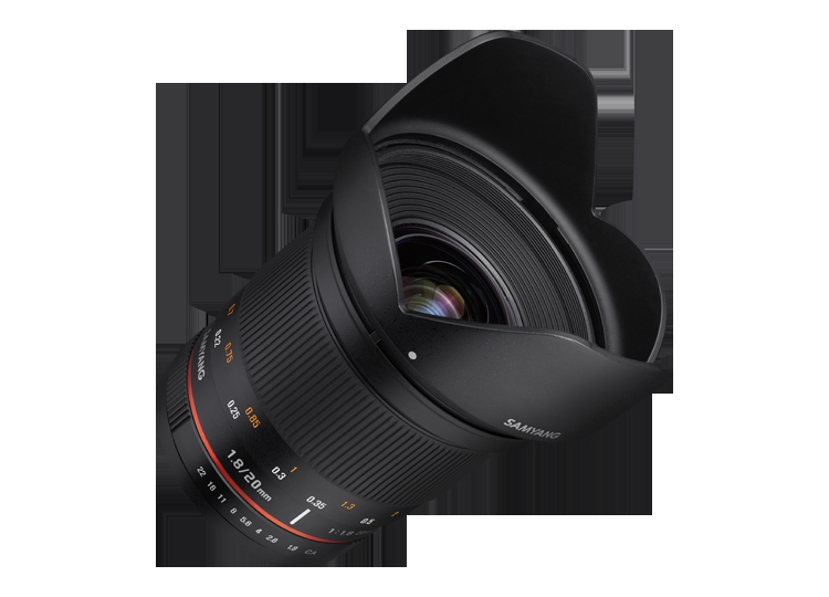 Samyang 20mm f/1.8 ED AS UMC Lens (Canon)
