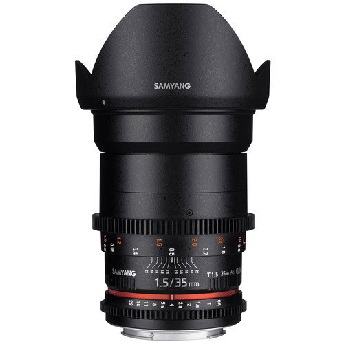 Samyang 35mm T1.5 VDSLRII Cine Lens (MFT)