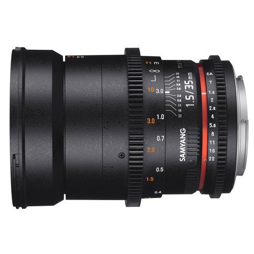 Samyang 35mm T1.5 VDSLRII Cine Lens (Sony E-Mount)
