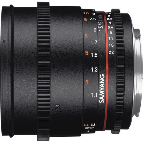 Samyang 85mm T1.5 VDSLRII Cine Lens (Nikon F)
