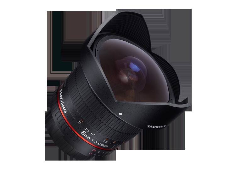 Samyang 8mm F3.5 UMC Fish-Eye CS II Lens (Nikon)