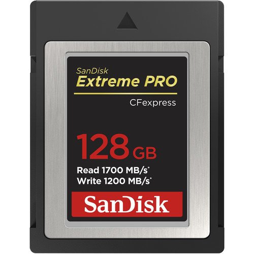 SanDisk 128GB Extreme PRO CFexpress Hafıza Kartı (XQD)