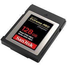 SanDisk 128GB Extreme PRO CFexpress Hafıza Kartı (XQD)