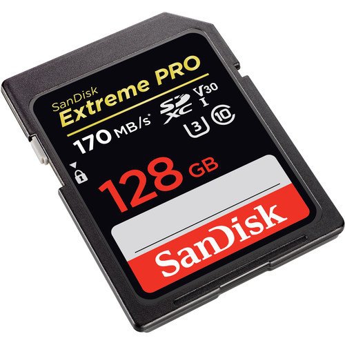 SanDisk 128GB Extreme PRO UHS-I SDXC 170 MB/s