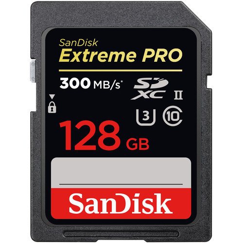 SanDisk 128GB 300 MB/s Extreme Pro SD UHS-II SDSDXPK-128G-GN4IN Bellek Kartı