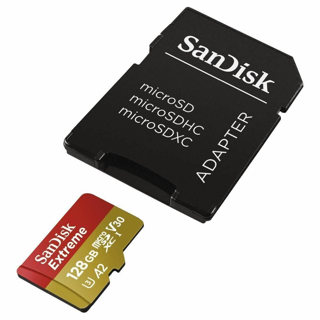 SanDisk 128GB Extreme UHS-I microSDXC (160MB/S 90)
