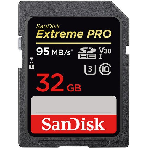 SanDisk 32GB Extreme PRO UHS-I 95MB/s Hafıza Kartı