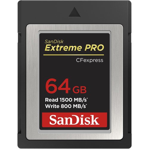 SanDisk 64GB Extreme PRO CFexpress Hafıza Kartı (XQD)