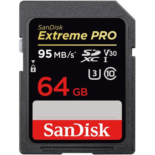 SanDisk 64GB Extreme PRO UHS-I SDXC 95MB/s Hafıza Kartı