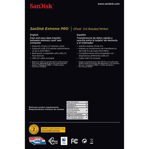 SanDisk Extreme PRO CFast 2.0 Reader/Writer