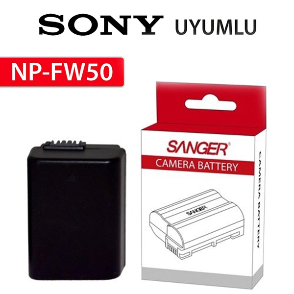 Sony A6300 Batarya Sanger NP-FW50