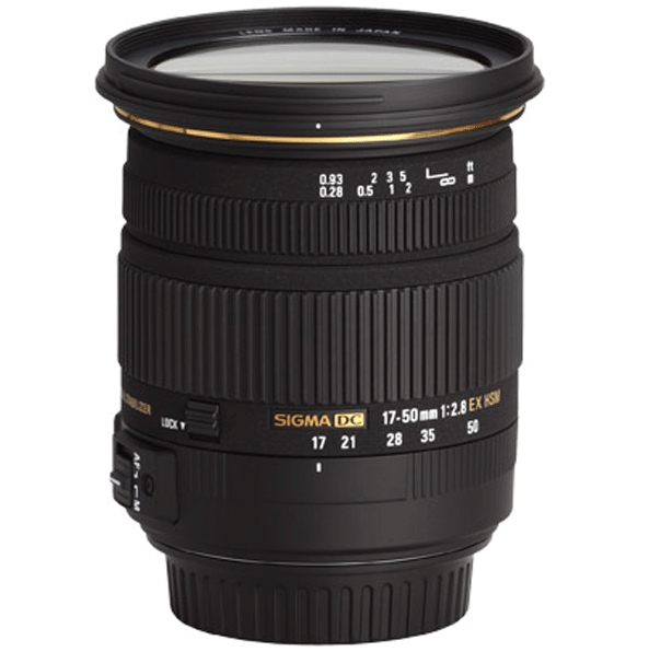 Sigma 17-50mm f/2.8 EX DC OS HSM Lens (Nikon F)