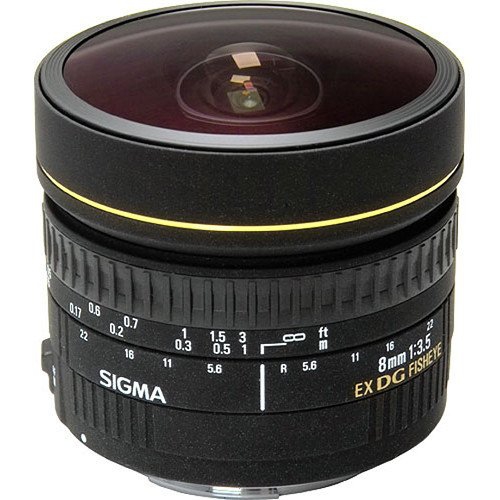 Sigma 8mm f/3.5 EX DG Circular Fisheye Lens (Nikon F)