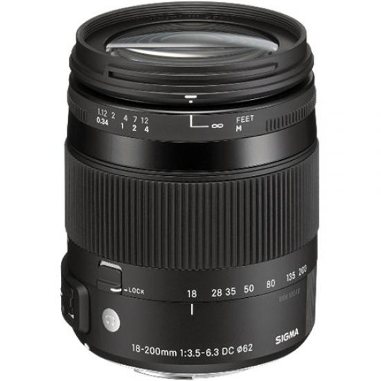 Sigma 18-200mm f/3.5-6.3 DC Macro OS HSM Lens (Nikon F)