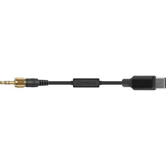 Comica CVM-DL-SPX (UC)  3,5 mm TRS Erkek  USB C Tipi  Mikrofon Kablosu
