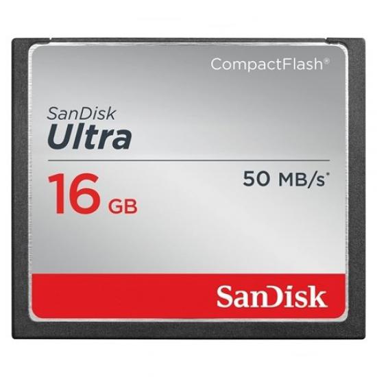SanDisk 16GB Ultra CF Compact Flash Hafıza Kartı 50MB/s 333X
