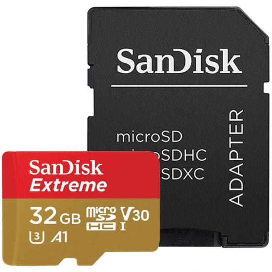 SanDisk 32GB Extreme UHS-I microSDXC (100MB/S 60) Hafıza Kartı