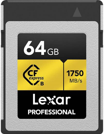Lexar 64GB Professional CFexpress Type-B 1750MB/s