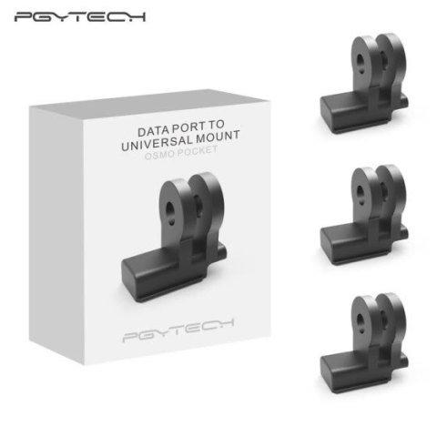 Pgytech Osmo Pocket Data Port to Universal Mount ( 3’lü Paket) (P-18C-031)