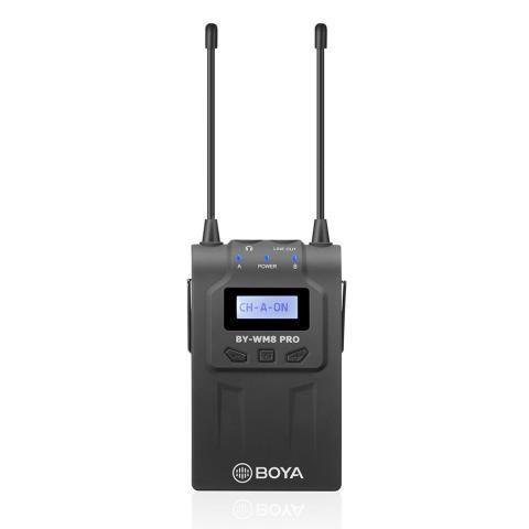 Boya RX8 Pro İki Mikrofon Destekli Kablosuz Alıcı
