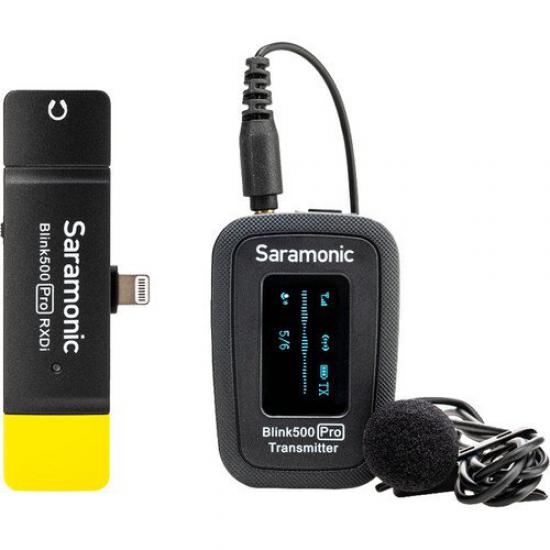 Saramonic Blink500 PRO B3 Kablosuz Yaka Mikrofonu (iPhone)