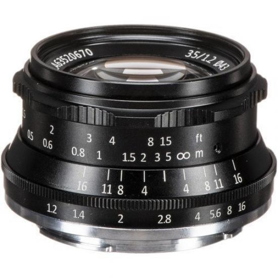 7artisans 35mm F1.2 APS-C Prime Lens (Sony E-Mount) Siyah