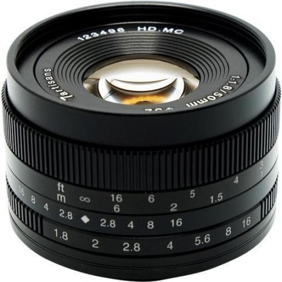 7artisans 50mm F1.8 APS-C Lens (Fuji FX-Mount)