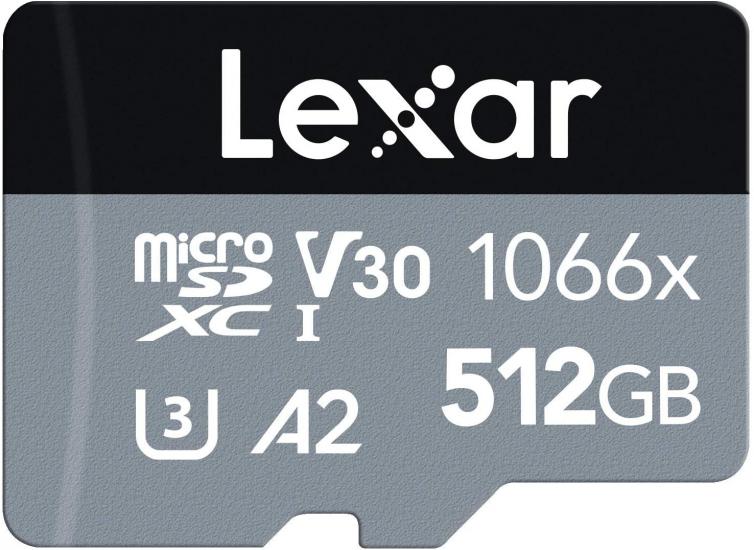 Lexar 512GB microSDXC 160MB/sn 1066x 4K Class 10 Hafıza Kartı