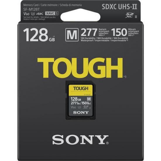 Sony 128GB SF-MT Tough Serisi UHS-II SD Bellek Kartı (SF-M128T)