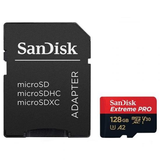 Sandisk 128GB Extreme Pro MicroSDXC Hafıza Kartı (170mb/s)