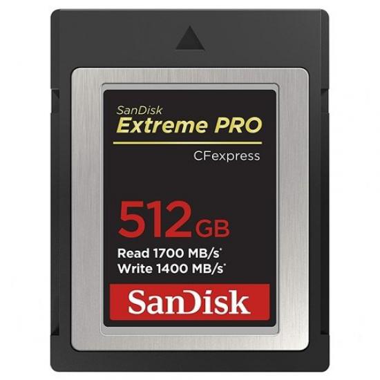 SanDisk 512GB Extreme PRO CFexpress Type B Hafıza Kartı