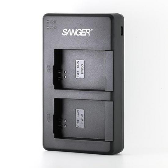 Sanger NP-FW50 İkili Şarj Cihazı (Sony)
