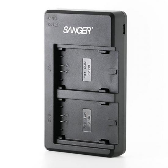 Sanger NP-FZ100 İkili Şarj Cihazı (Sony)