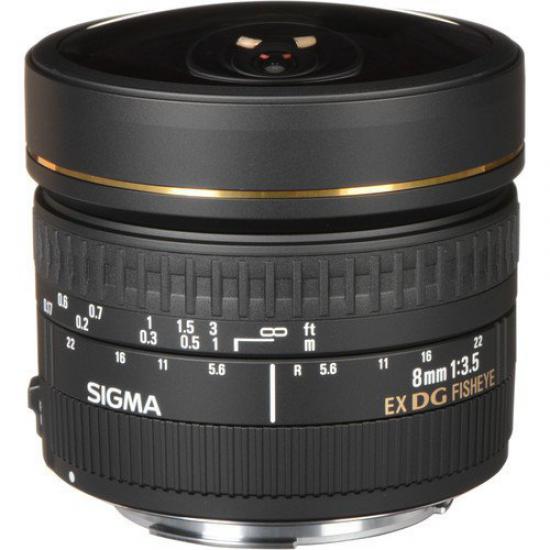 Sigma 8mm f/3.5 EX DG Circular Fisheye Lens (Nikon F)