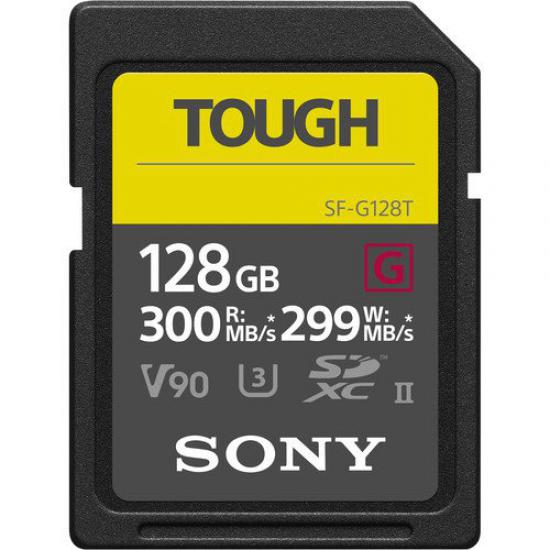 Sony 128GB SF-G Tough Serisi UHS-II SDXC Hafıza Kartı