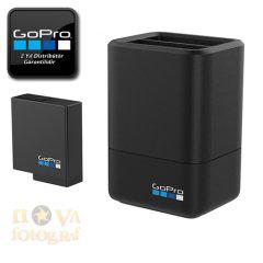 GoPro İkili Şarj Cihazı + Batarya (HERO5/6/7 Black için)