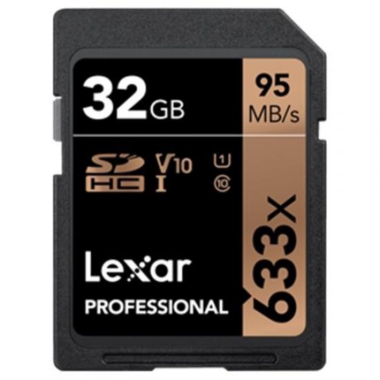 Lexar 32GB 633x SDHC UHS-I Profesyonel Hafıza Kartı